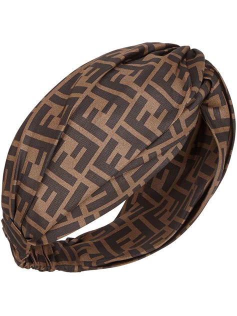 fendi headband vintage|Fendi ff motif headband.